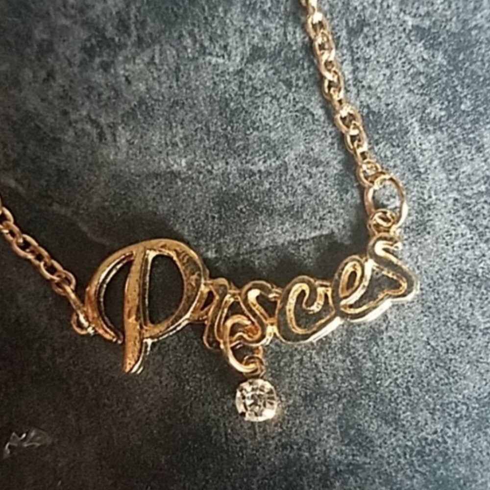 Pisces Zodiac Necklace
